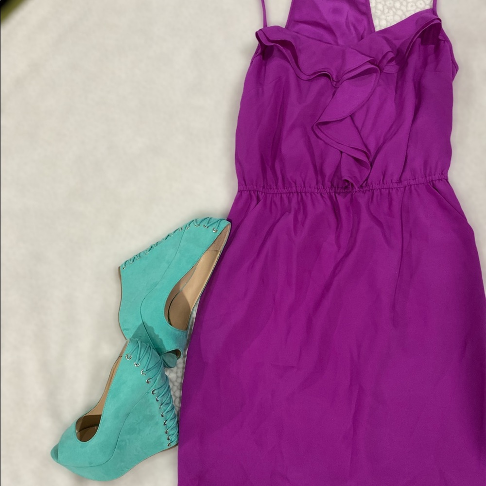 Gianni Bini small purple dress
